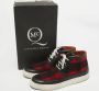 Alexander McQueen Pre-owned Leather sneakers Black Heren - Thumbnail 7