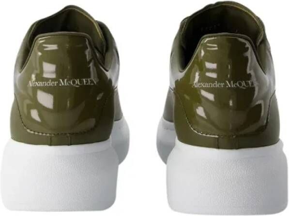 Alexander McQueen Pre-owned Leather sneakers Green Heren