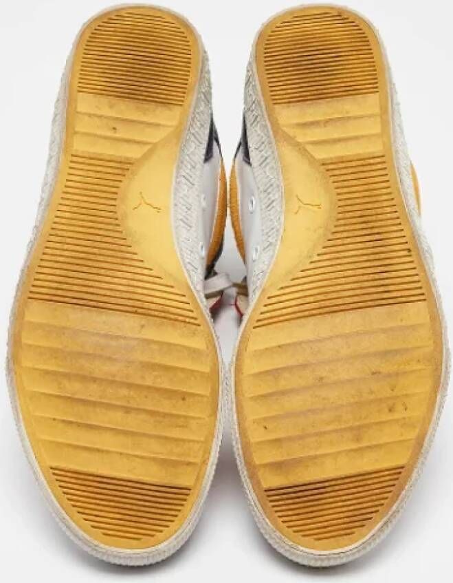 Alexander McQueen Pre-owned Leather sneakers Multicolor Heren