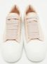 Alexander McQueen Pre-owned Leather sneakers Pink Dames - Thumbnail 3