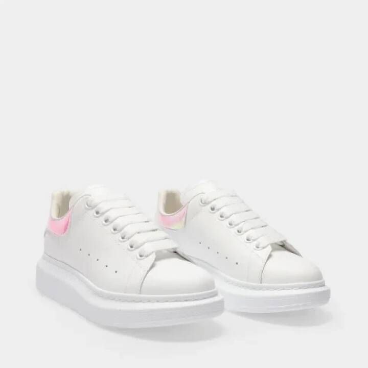 Alexander McQueen Pre-owned Leather sneakers White Dames