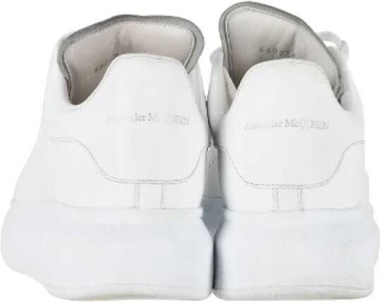 Alexander McQueen Pre-owned Leather sneakers White Dames