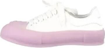 Alexander McQueen Pre-owned Leather sneakers White Dames