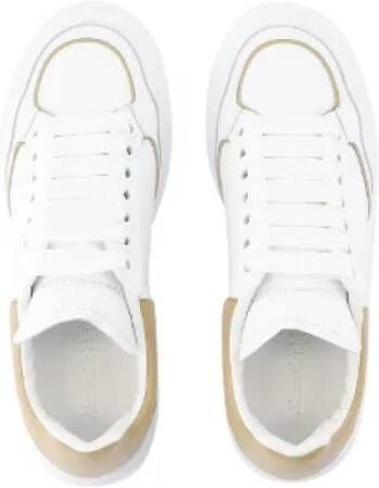 Alexander McQueen Pre-owned Leather sneakers White Dames