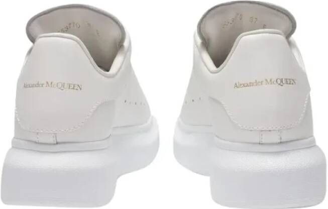 Alexander McQueen Pre-owned Leather sneakers White Dames