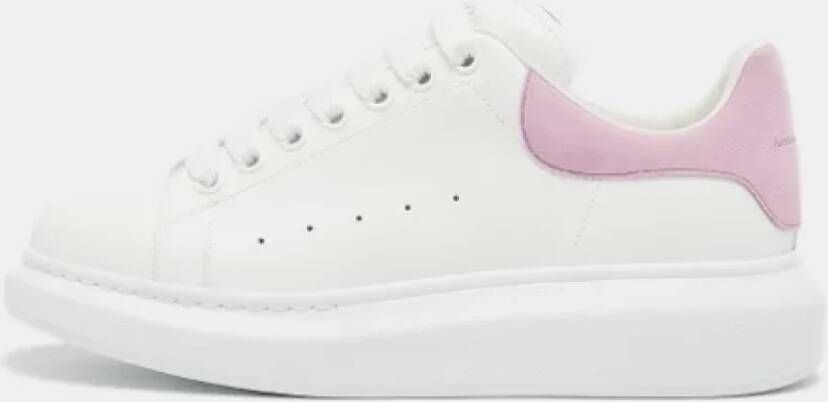 Alexander McQueen Pre-owned Leather sneakers White Dames