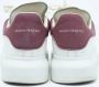 Alexander McQueen Pre-owned Leather sneakers White Dames - Thumbnail 5