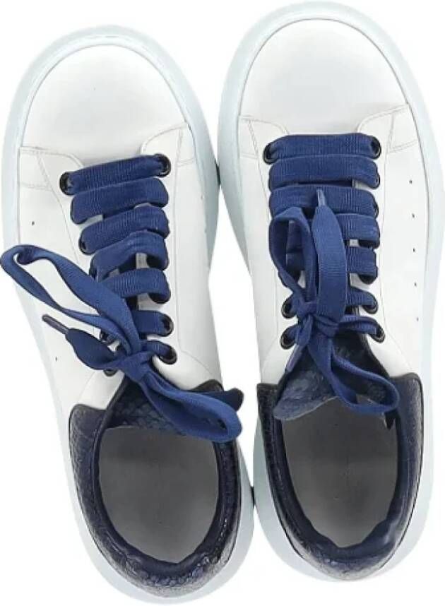 Alexander McQueen Pre-owned Leather sneakers White Dames