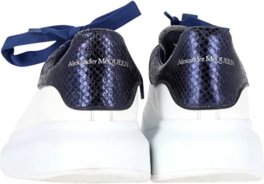 Alexander McQueen Pre-owned Leather sneakers White Dames