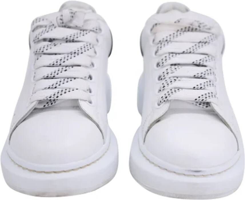 Alexander McQueen Pre-owned Leather sneakers White Dames