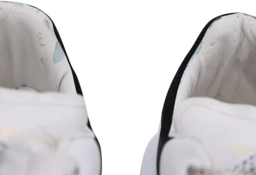 Alexander McQueen Pre-owned Leather sneakers White Dames