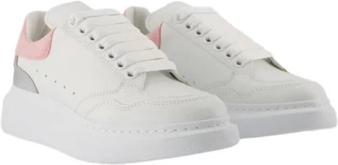 Alexander McQueen Pre-owned Leather sneakers White Dames