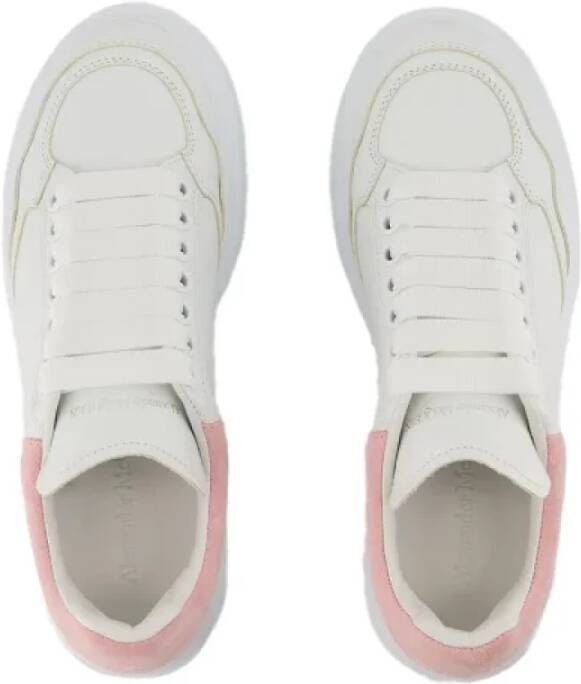 Alexander McQueen Pre-owned Leather sneakers White Dames