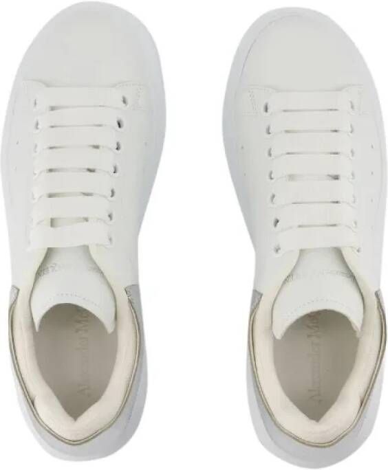 Alexander McQueen Pre-owned Leather sneakers White Dames