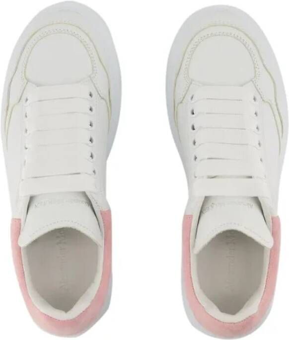 Alexander McQueen Pre-owned Leather sneakers White Dames