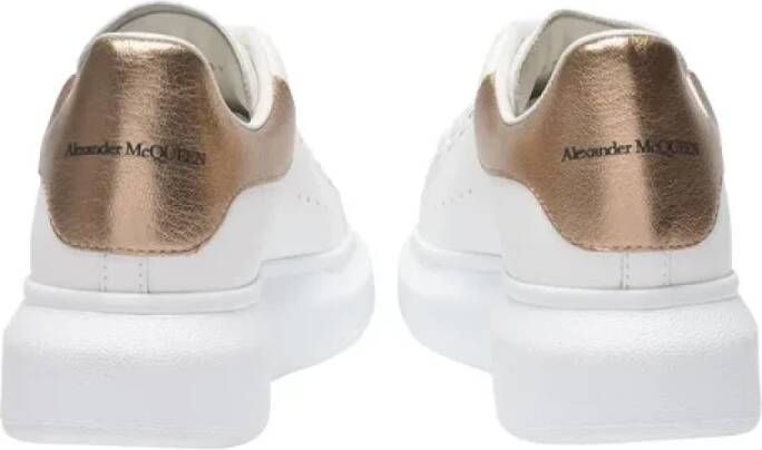 Alexander McQueen Pre-owned Leather sneakers White Dames