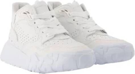 Alexander McQueen Pre-owned Leather sneakers White Dames