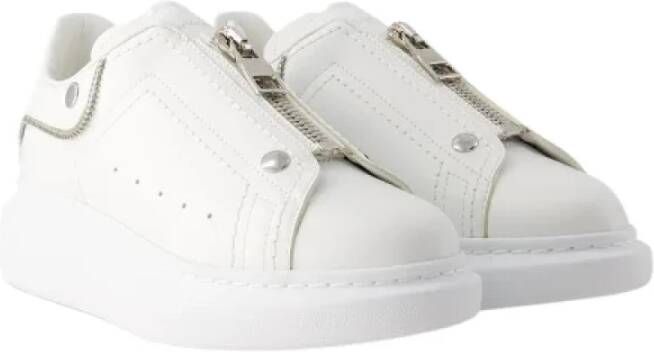 Alexander McQueen Pre-owned Leather sneakers White Dames