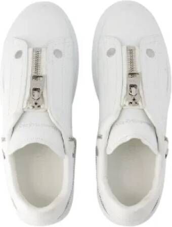 Alexander McQueen Pre-owned Leather sneakers White Dames