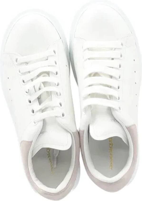 Alexander McQueen Pre-owned Leather sneakers White Dames