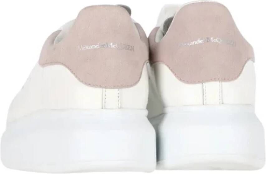 Alexander McQueen Pre-owned Leather sneakers White Dames