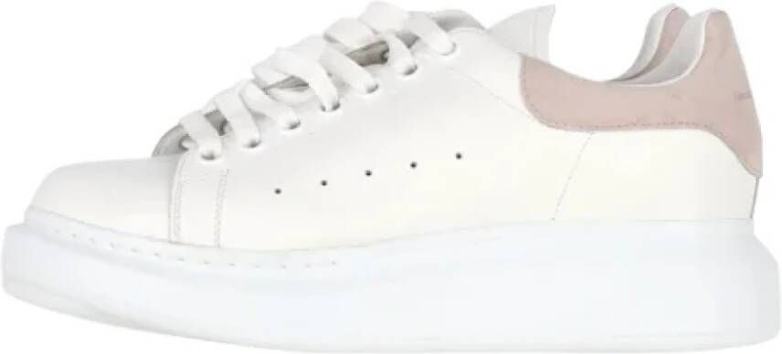 Alexander McQueen Pre-owned Leather sneakers White Dames