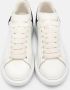 Alexander McQueen Pre-owned Leather sneakers White Dames - Thumbnail 3