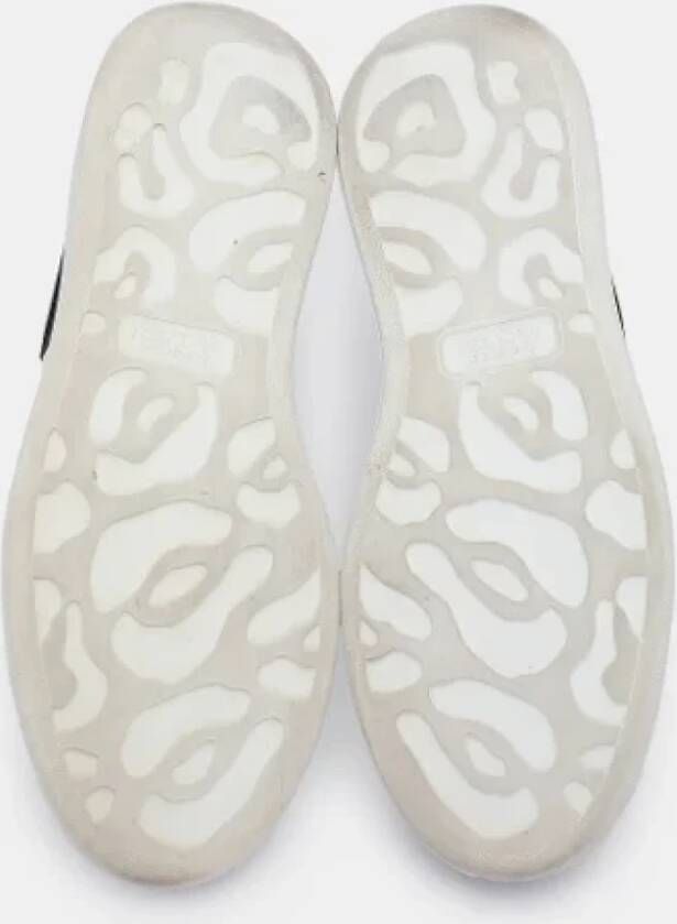 Alexander McQueen Pre-owned Leather sneakers White Dames