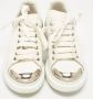 Alexander McQueen Pre-owned Leather sneakers White Dames - Thumbnail 3