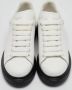 Alexander McQueen Pre-owned Leather sneakers White Dames - Thumbnail 3