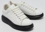 Alexander McQueen Pre-owned Leather sneakers White Dames - Thumbnail 4