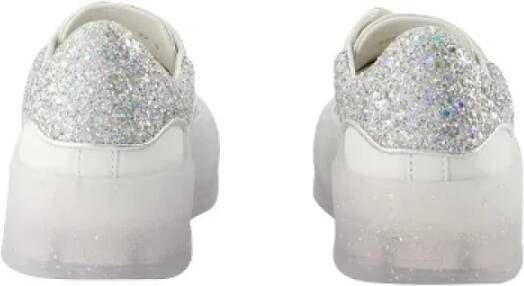 Alexander McQueen Pre-owned Leather sneakers White Dames