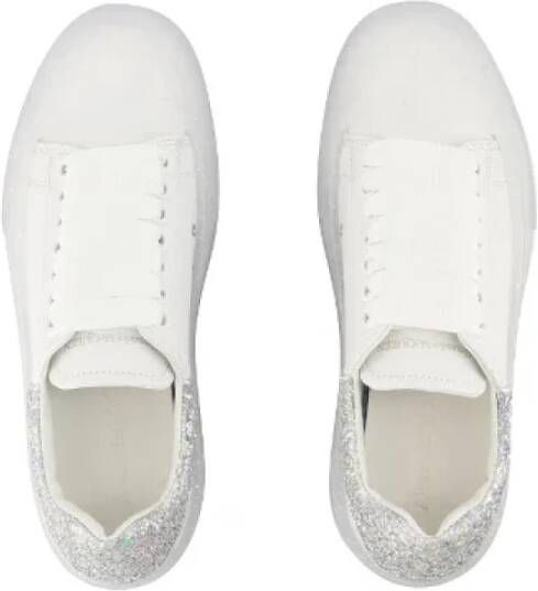 Alexander McQueen Pre-owned Leather sneakers White Dames