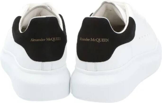 Alexander McQueen Pre-owned Leather sneakers White Dames