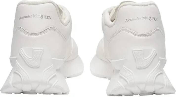 Alexander McQueen Pre-owned Leather sneakers White Dames