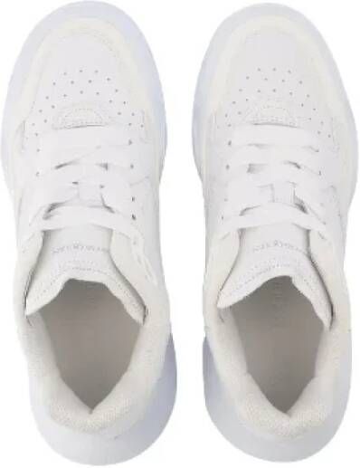 Alexander McQueen Pre-owned Leather sneakers White Dames