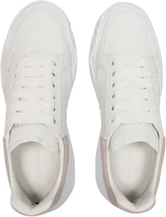 Alexander McQueen Pre-owned Leather sneakers White Dames