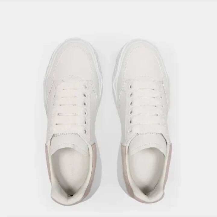 Alexander McQueen Pre-owned Leather sneakers White Dames