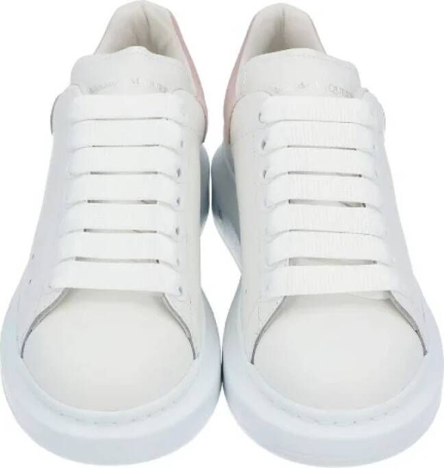 Alexander McQueen Pre-owned Leather sneakers White Dames