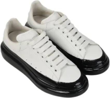 Alexander McQueen Pre-owned Leather sneakers White Dames