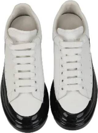 Alexander McQueen Pre-owned Leather sneakers White Dames