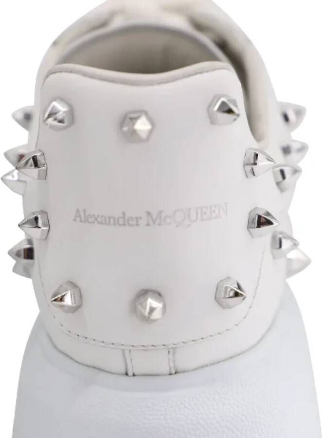 Alexander McQueen Pre-owned Leather sneakers White Dames