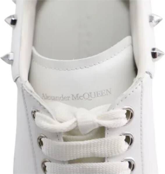 Alexander McQueen Pre-owned Leather sneakers White Dames