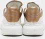 Alexander McQueen Pre-owned Leather sneakers White Dames - Thumbnail 3