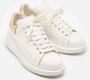 Alexander McQueen Pre-owned Leather sneakers White Dames - Thumbnail 2