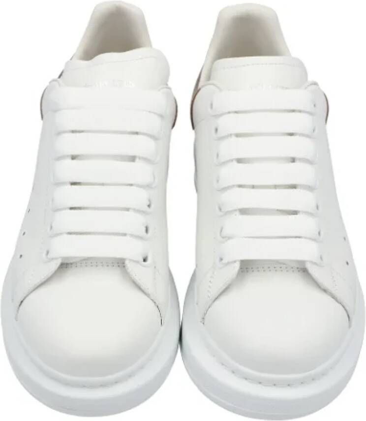 Alexander McQueen Pre-owned Leather sneakers White Dames