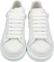 Alexander McQueen Pre-owned Leather sneakers White Dames - Thumbnail 3