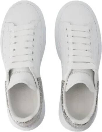 Alexander McQueen Pre-owned Leather sneakers White Heren