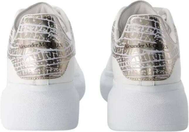 Alexander McQueen Pre-owned Leather sneakers White Heren