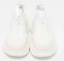 Alexander McQueen Pre-owned Leather sneakers White Heren - Thumbnail 3